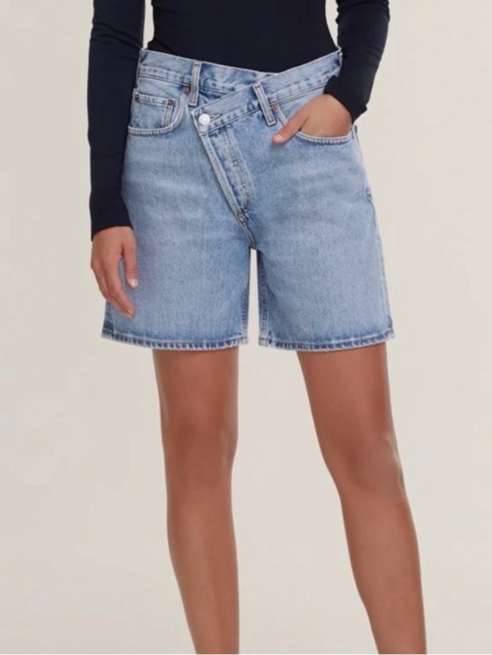 AGOLDE Criss Cross Shorts